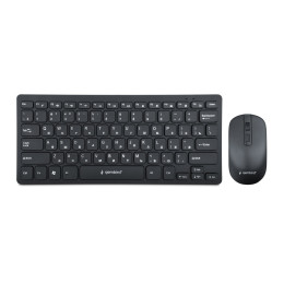 Комплект клавиатура + мышь беспроводная Gembird KBS-9100